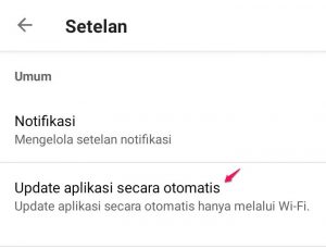 cara memperbarui aplikasi android