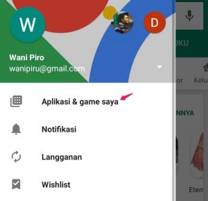 cara memperbarui semua aplikasi android