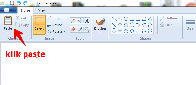cara screenshot layar laptop