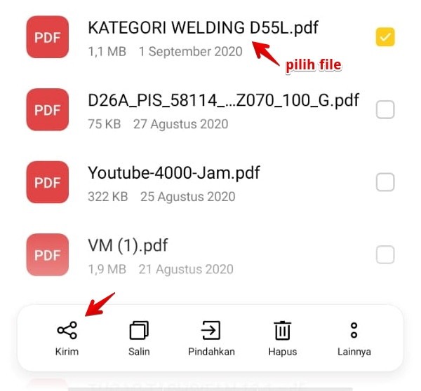 Cara Menyimpan File di Google Drive Android