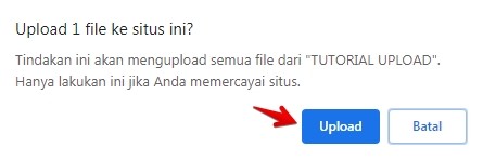 bagaimana cara upload file ke google drive