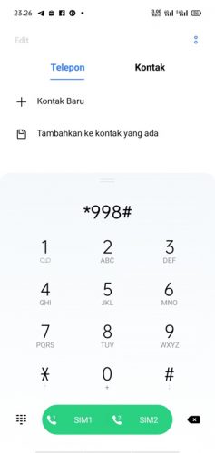 cara mengecek nomor 3 4g