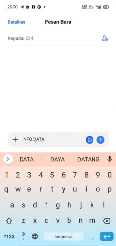 cara mengecek nomor tri lewat sms
